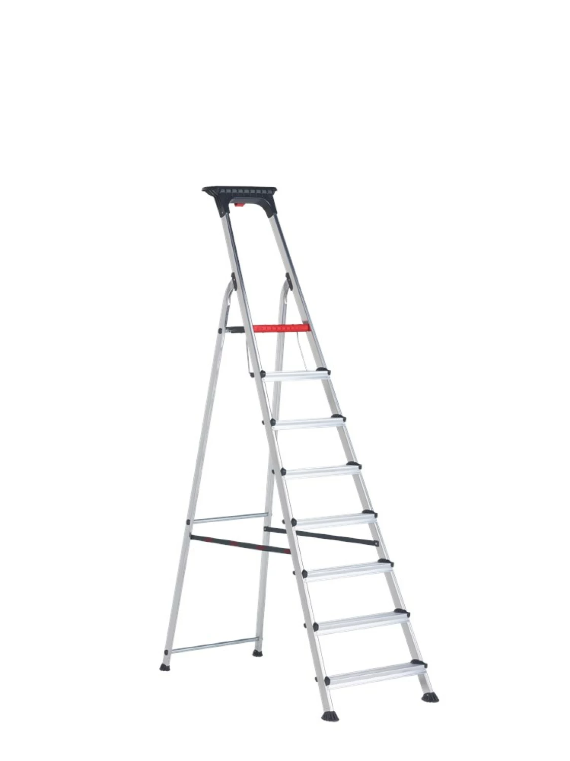 Altrex Double Decker Huishoudtrap - Aluminium - 8 treden - max. werkhoogte 3.70 m.