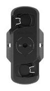 Support de Bidon Fidlock Twist Tournant à Gauche Noir