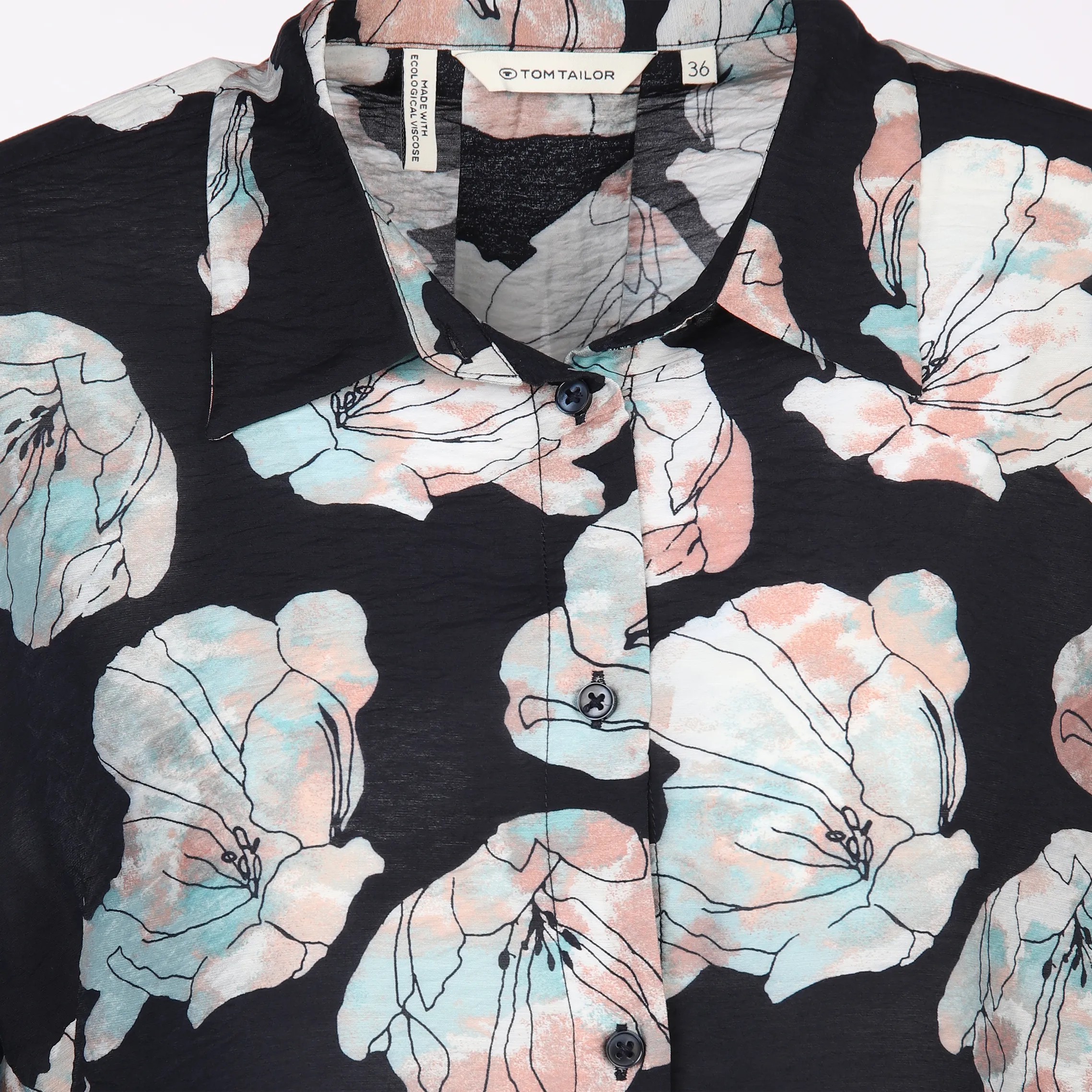 Damen Bluse mit Blumenprint