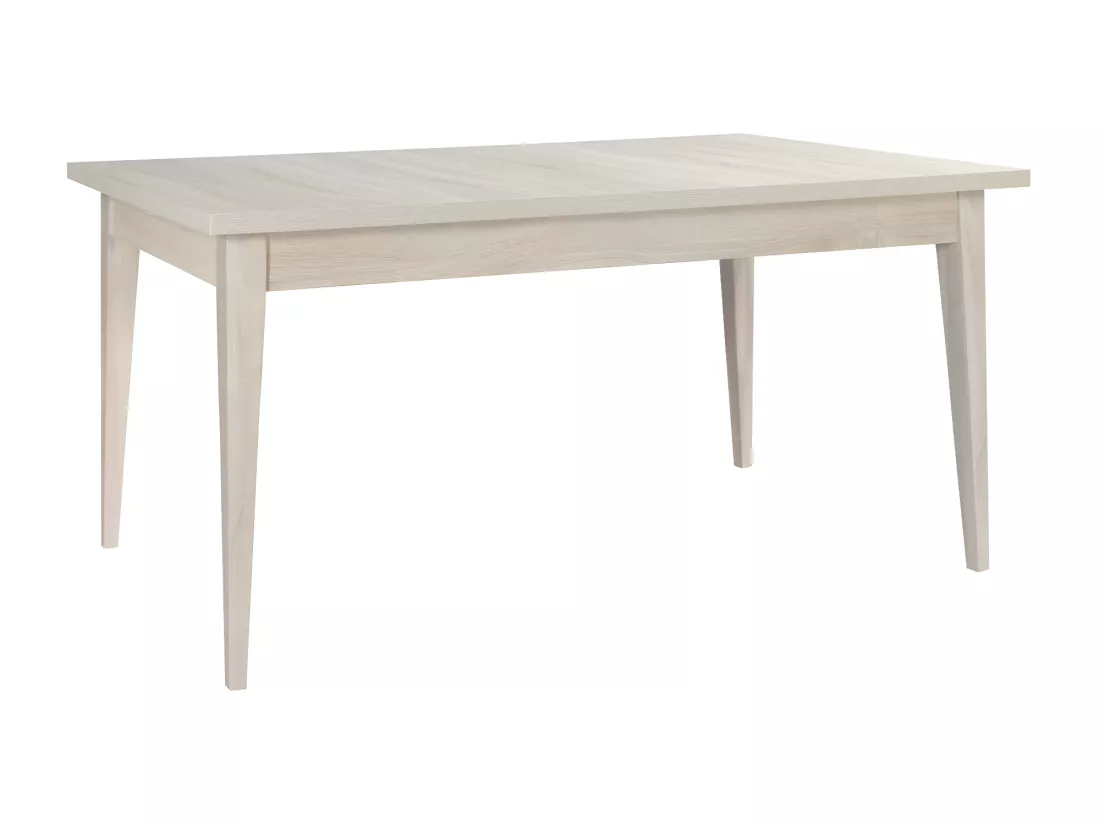 Table extensible salle à manger MALMO coloris chêne clair