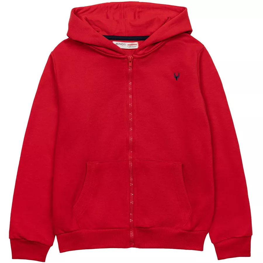 MINOTI Sweatjacke Rot