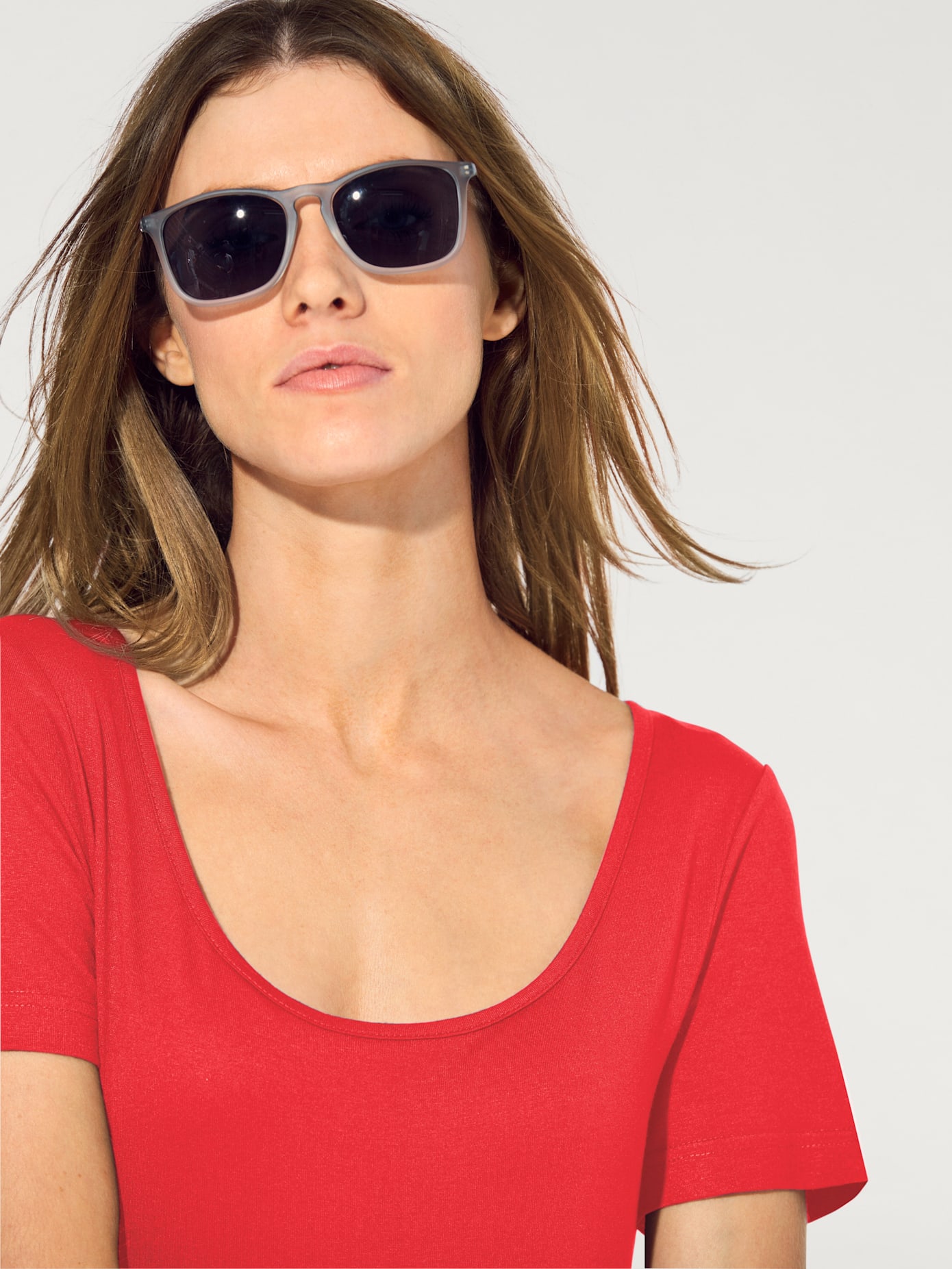 Robe en jersey coupe longue tendance, idéale pour l'été