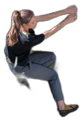 Pantalon femme Snap Climbing Wave