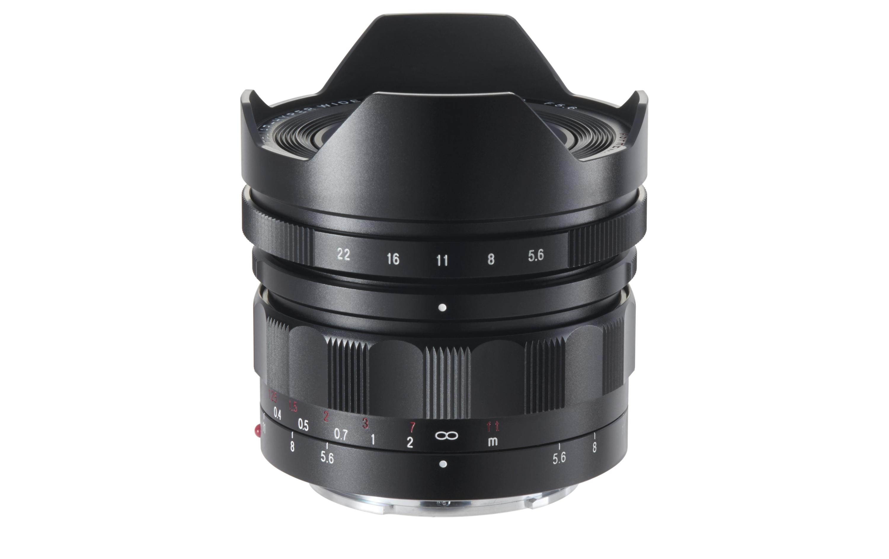 Festbrennweite Heliar 10mm F/5.6 asphärisch – Sony E-Mount<br>Hyper-Weitwinkel-Objektiv mit integrierter Sonnenblende