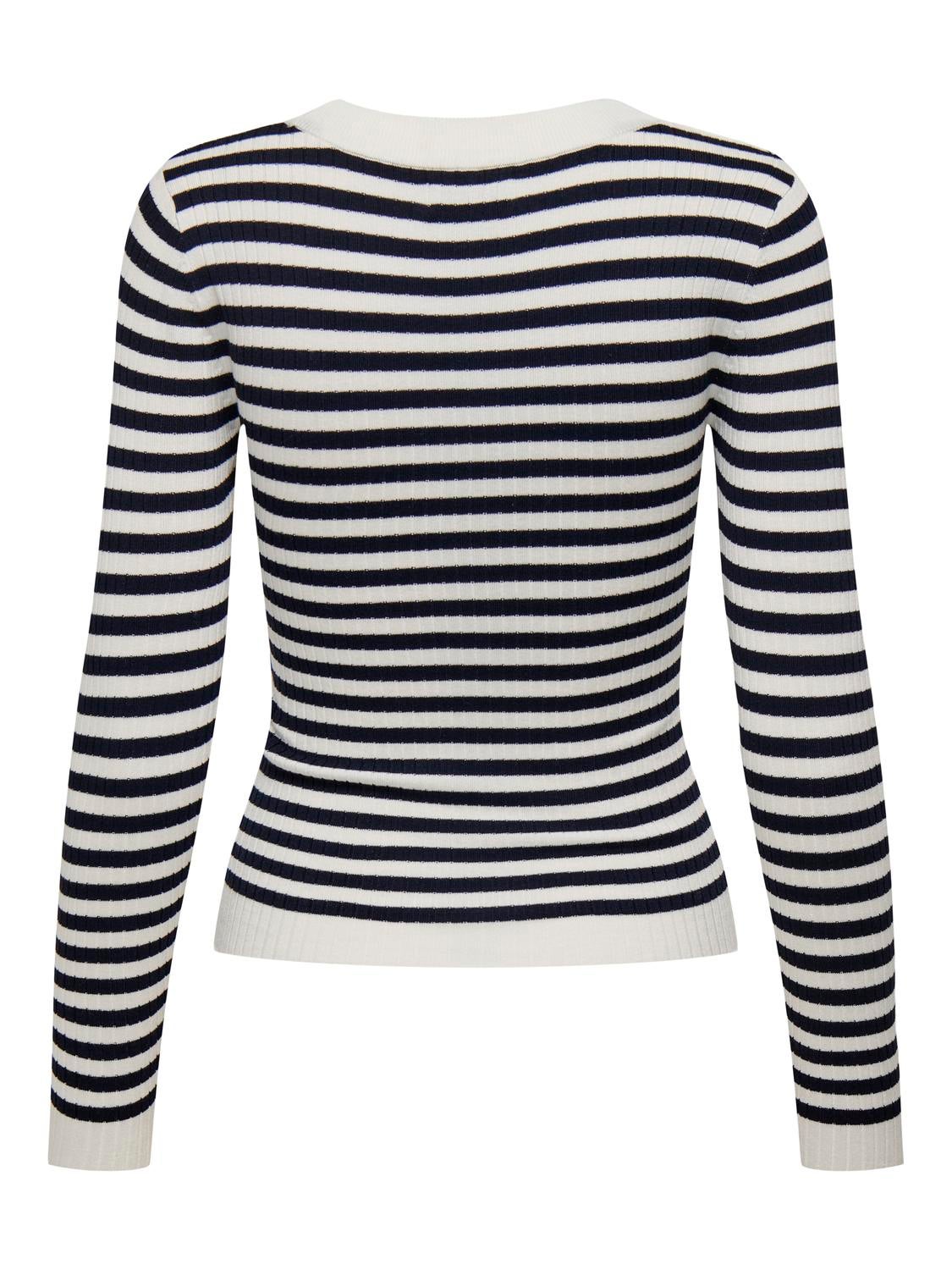 JDYPLUM Strickpullover Cloud Dancer