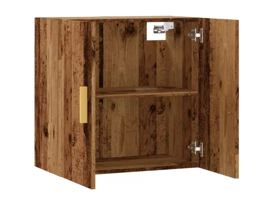 Armoire murale vieux bois 60x31x60 cm bois d'ingénierie