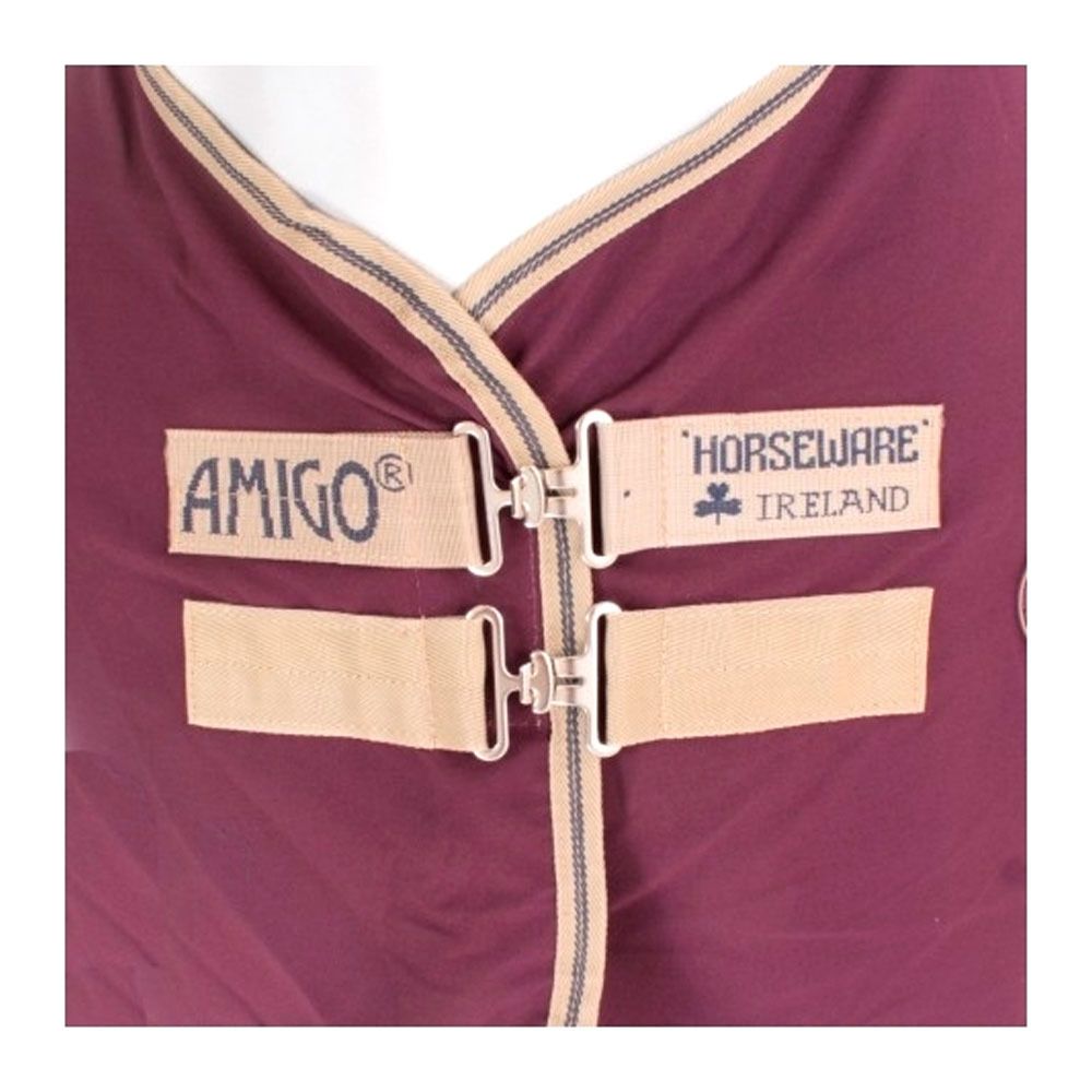 Horseware AMIGO STABLE SHEET - Chemise de box fig/navy/tan