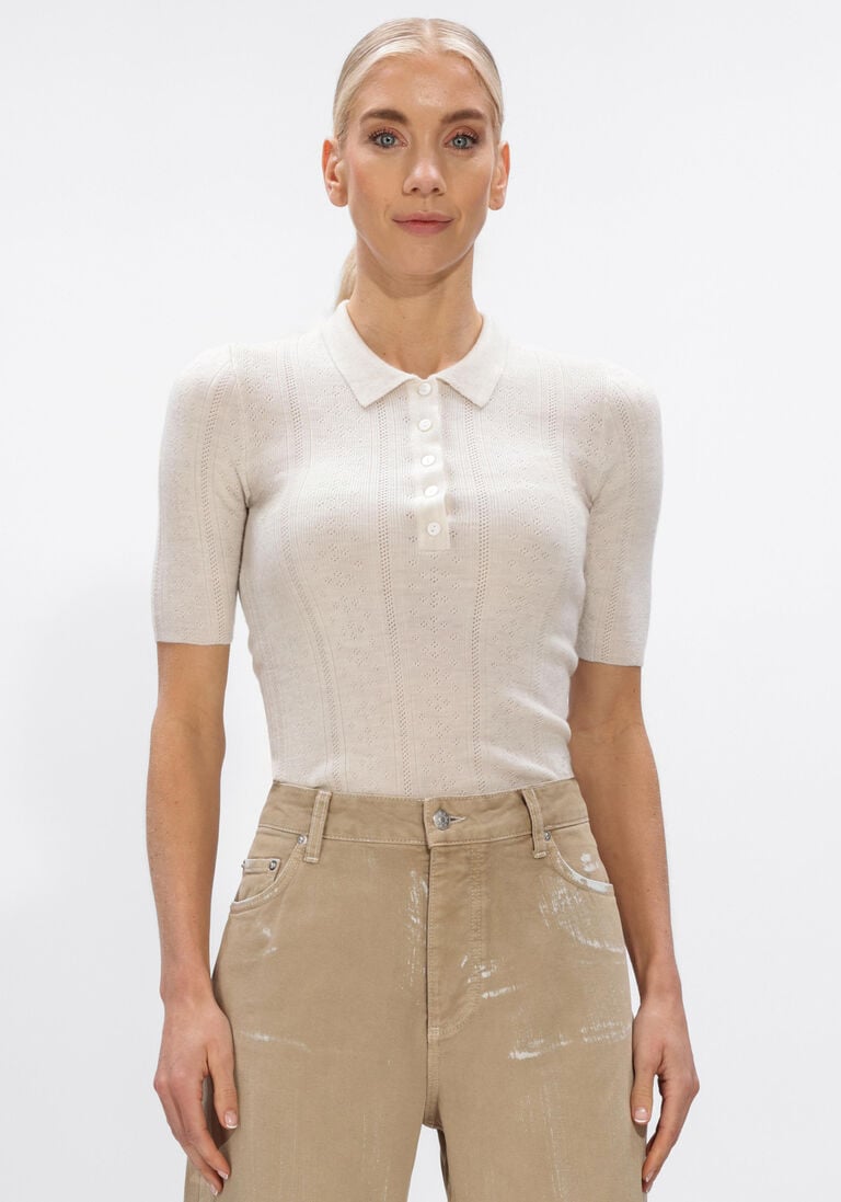 beige herskind blouses cyenna knit blouse