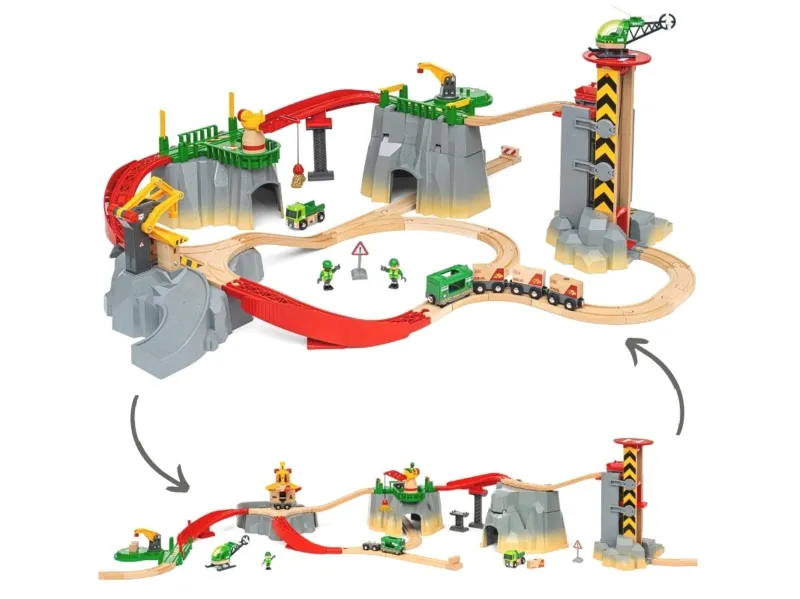 BRIO Railway 36010 Mountain freight set