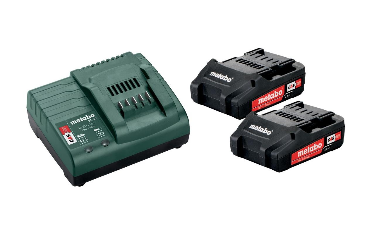 metabo Akku-Set »Metabo Akku und Ladegerät Basic-Set« 36 mAh