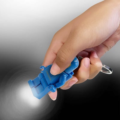 LEGO® Ikonisk Romfarer Nøkkelring med LED-lys, Blå