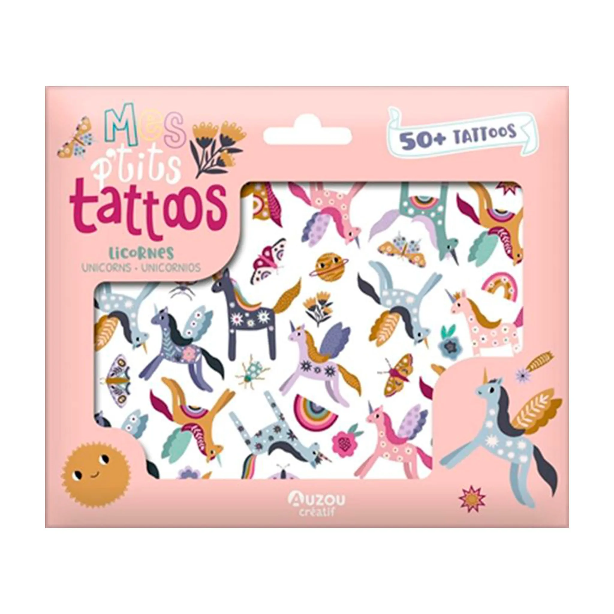 Auzou Mes P'Tits Tattoos - Licornes