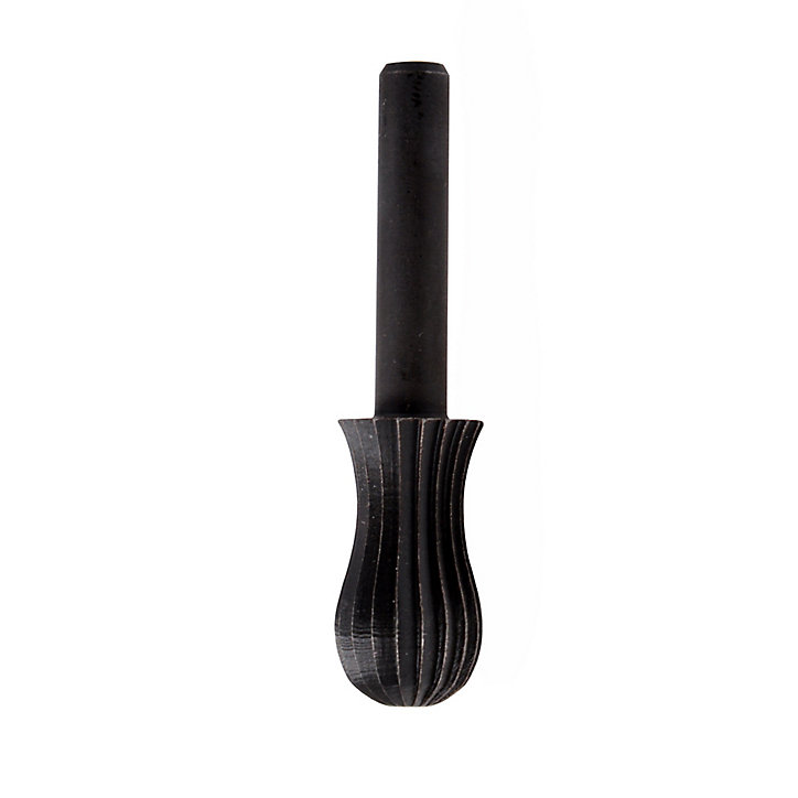 Râpe Universal pour acier support perceuse forme évasée