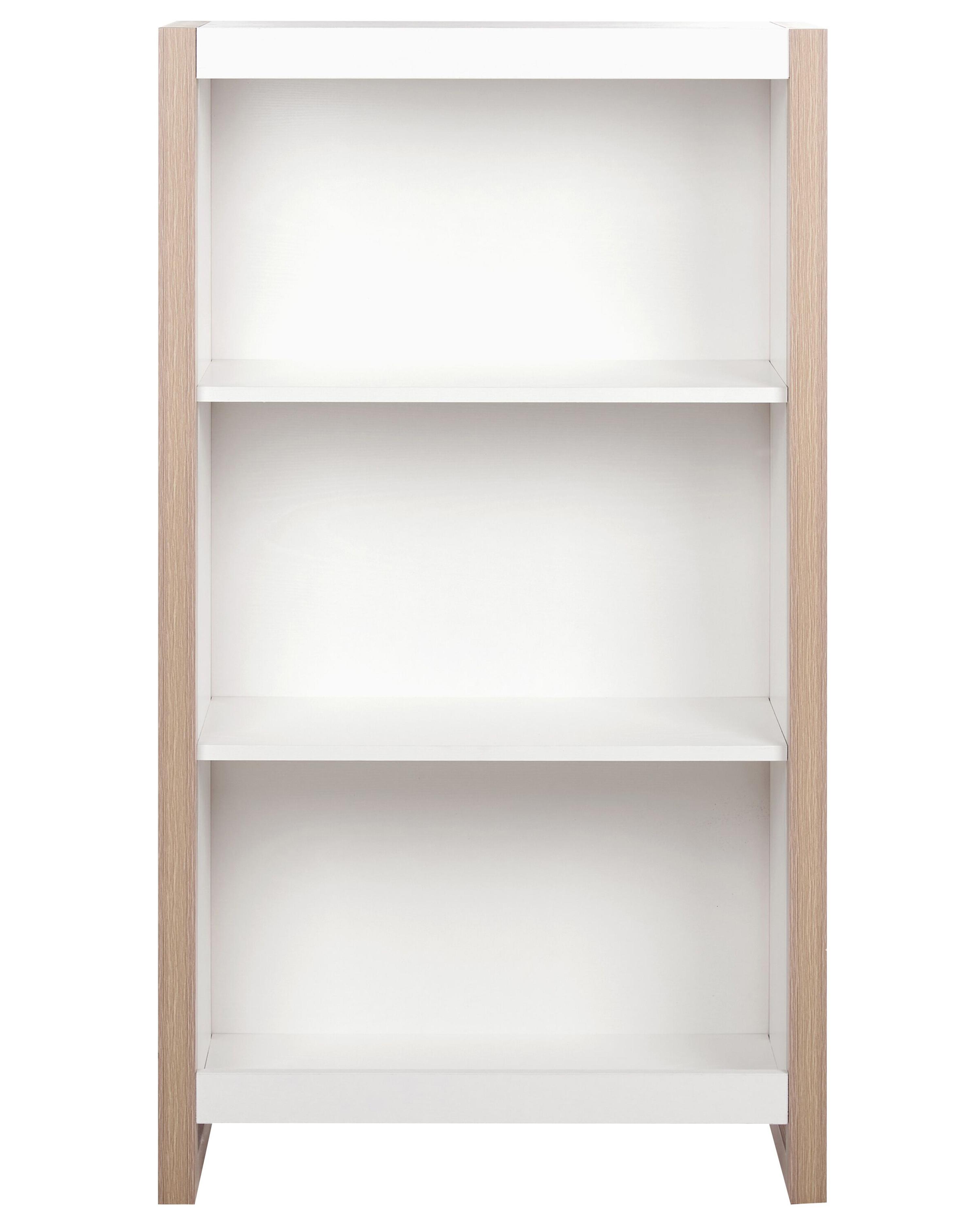 Boekenkast met 3 planken JOHNSON Wit