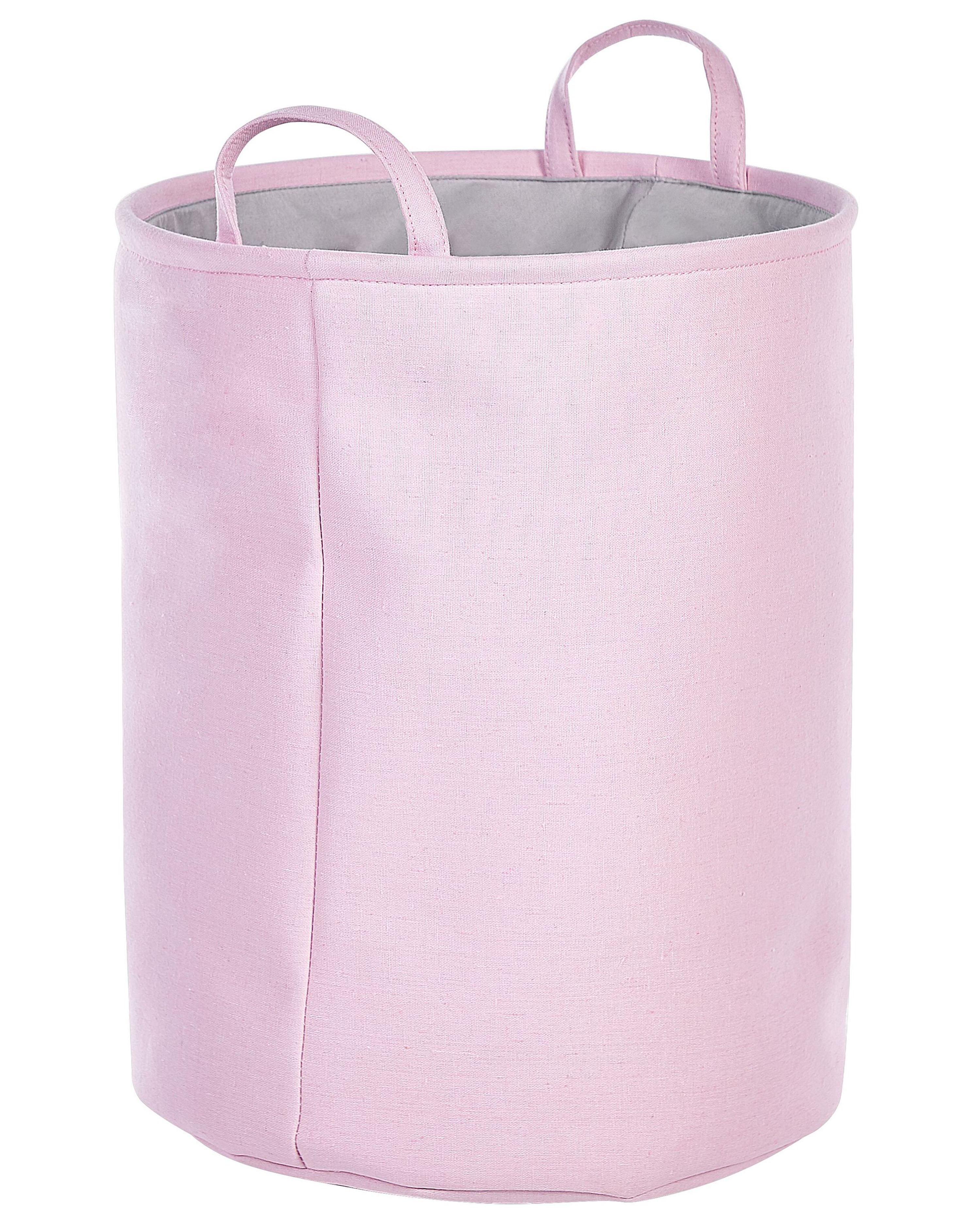 Set van 3 manden ARCHA Katoen Roze