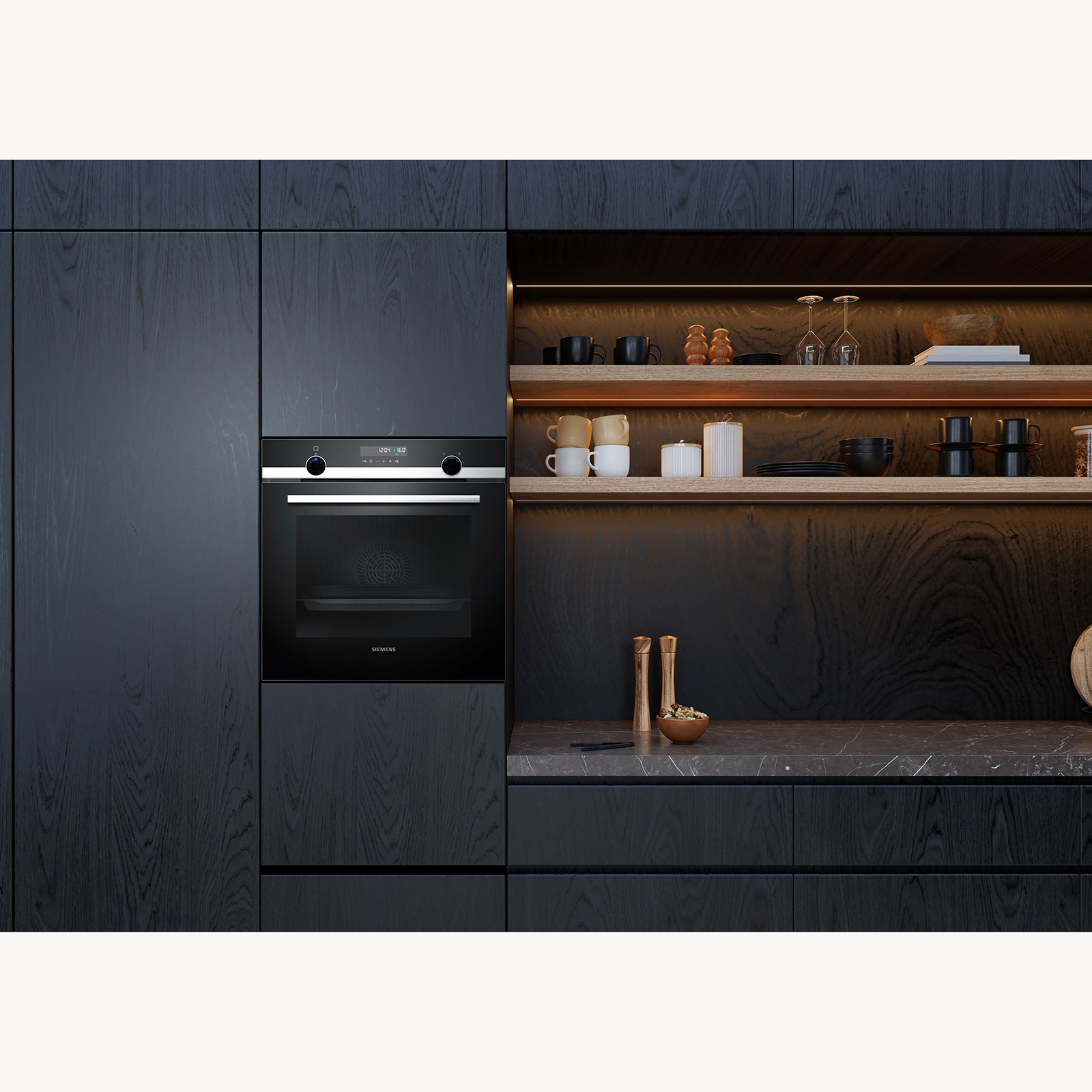 SIEMENSEinbau-Backofen HB578ABS0 - Edelstahl - A