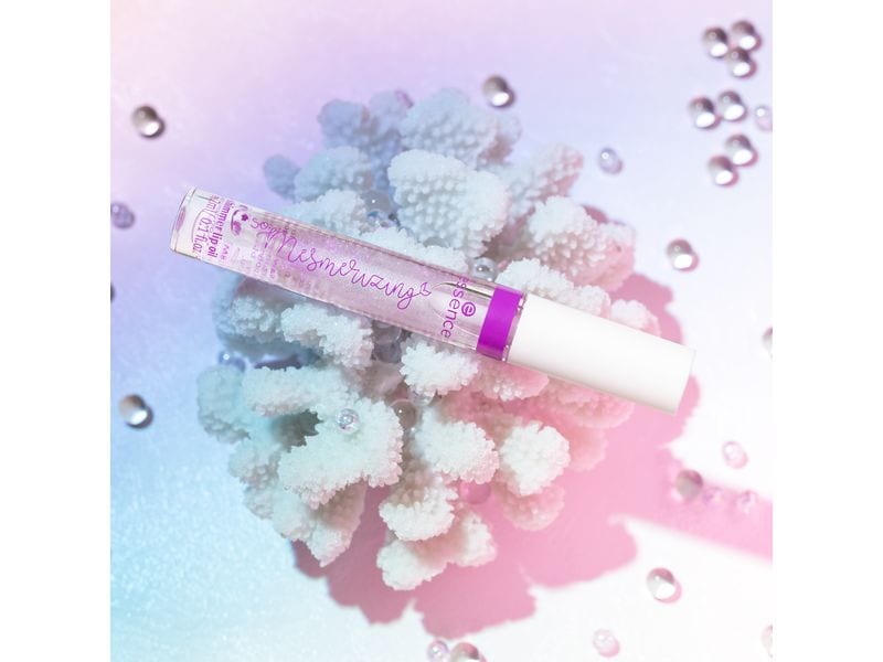essence Lip Gloss Shimmer Oil Mer-made To Glow! Pflegendes Lippenöl mit 3D-Schimmer-Effekt