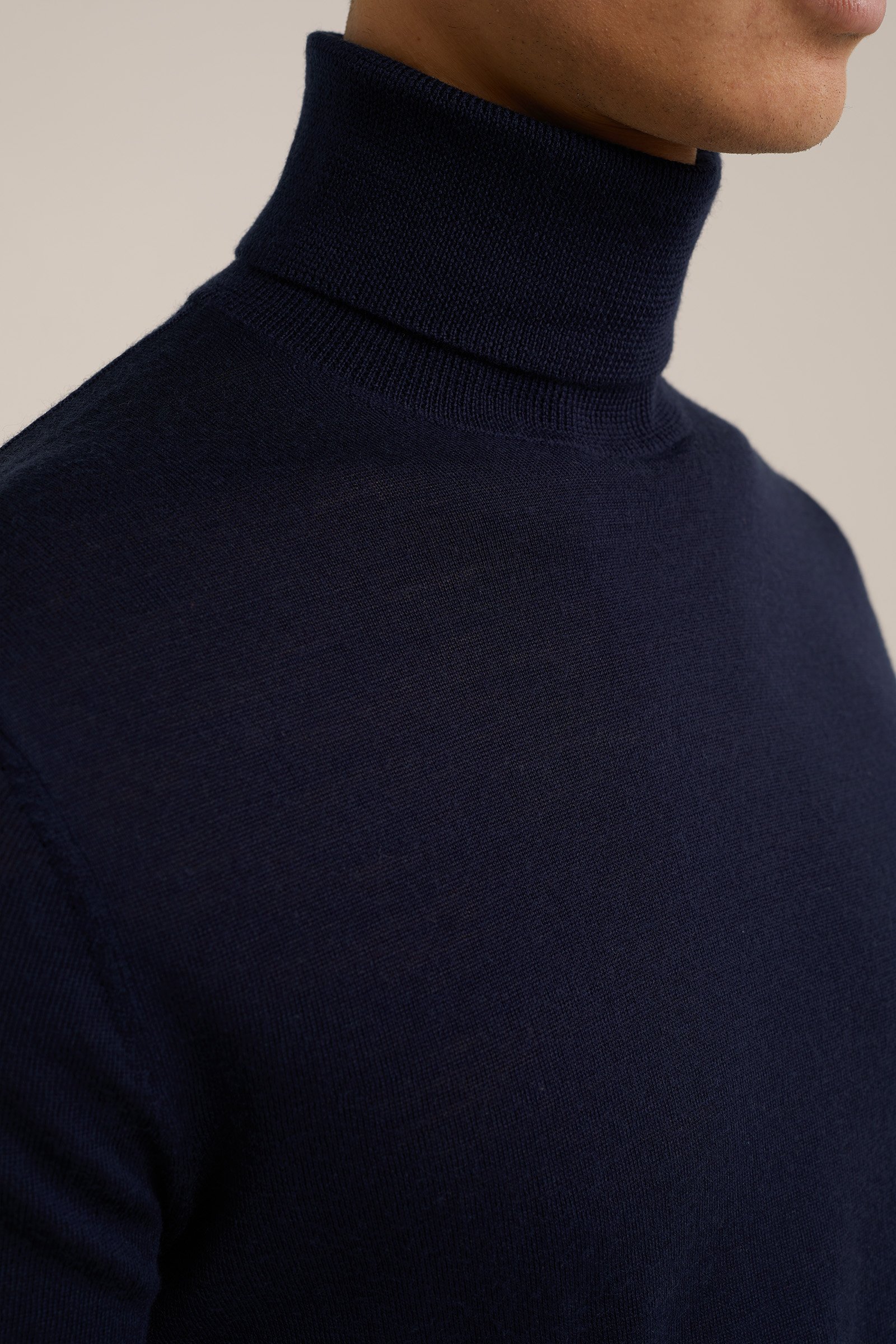 coltrui van merinowol Fundamentals Donkerblauw