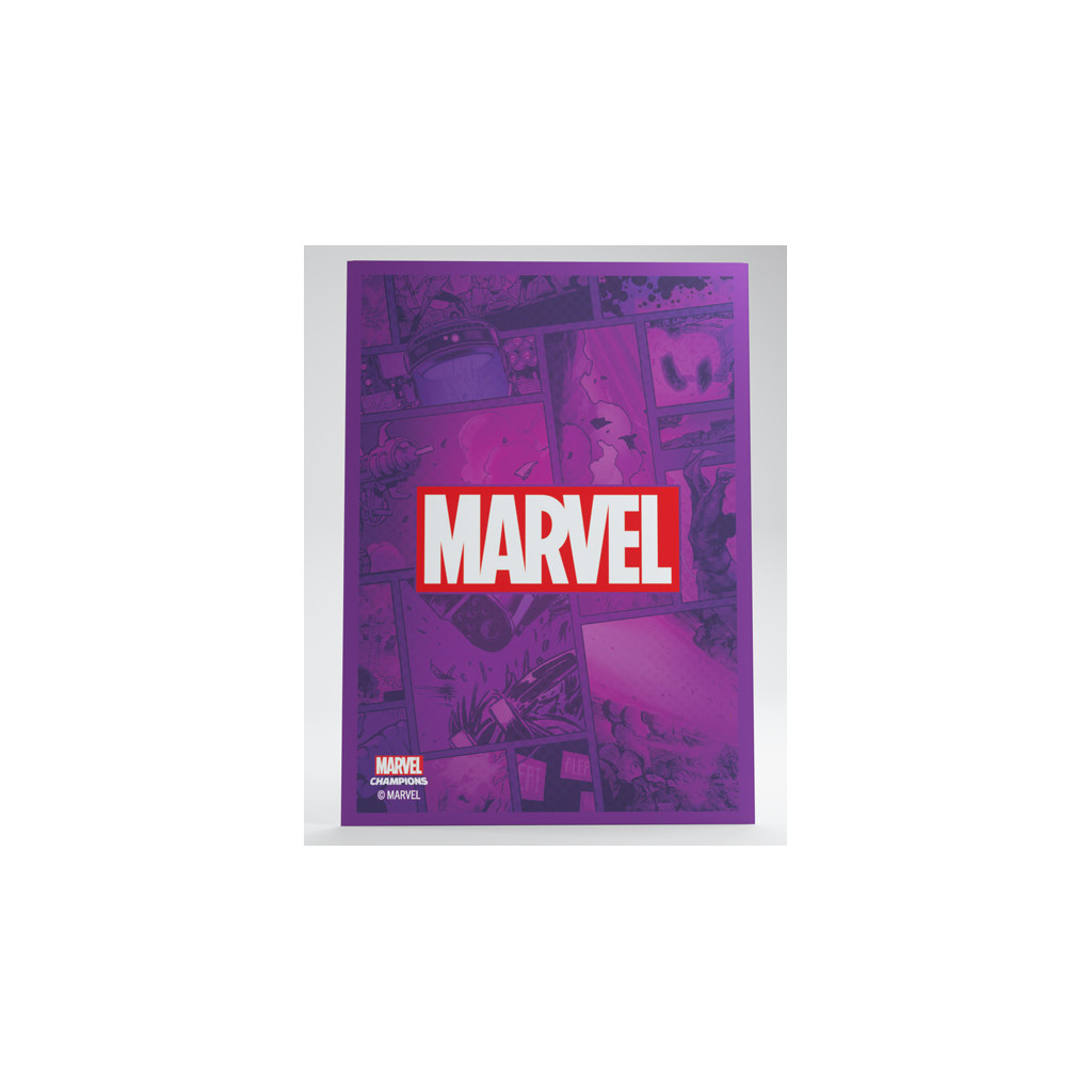 Gamegenic - Marvel Champions Art Sleeves - Marvel Purple