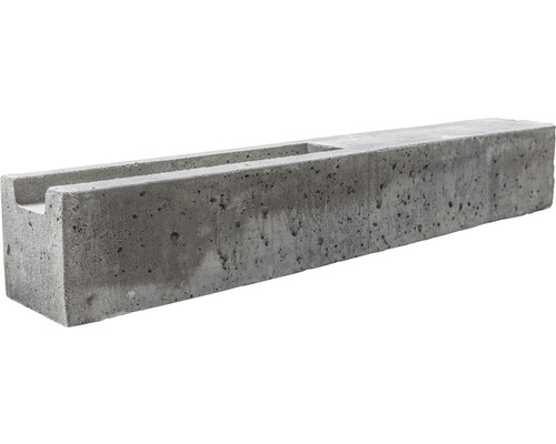 Standaard dubbelzijdige startpaal 193/248 x 13 x 13 cm grijs