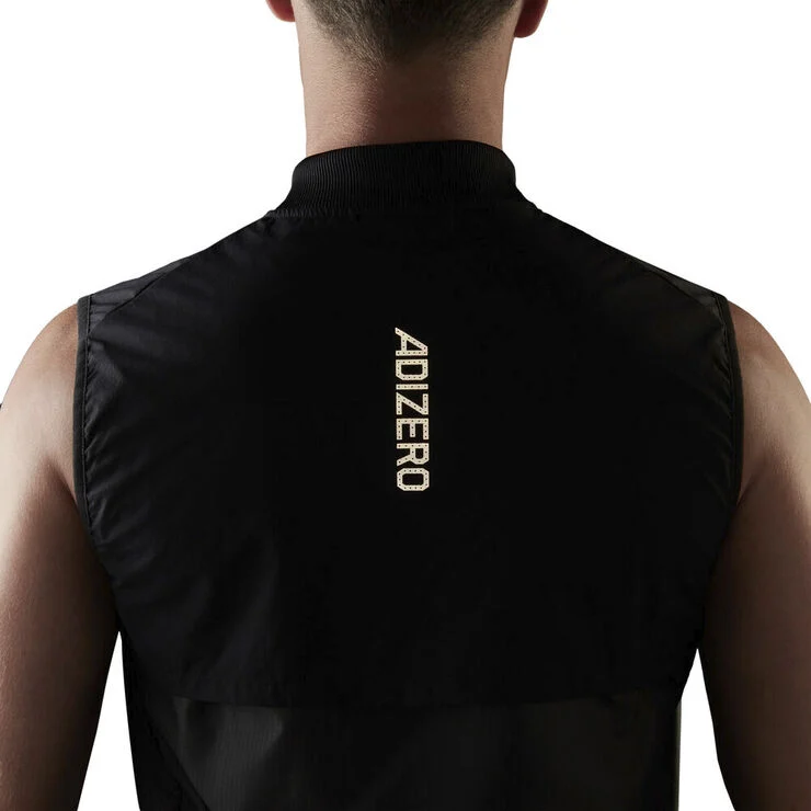 adidas Adizero løbevest Sort