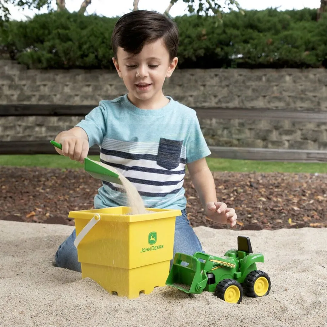 John deere Seau avec Pelle et Camion John Deere