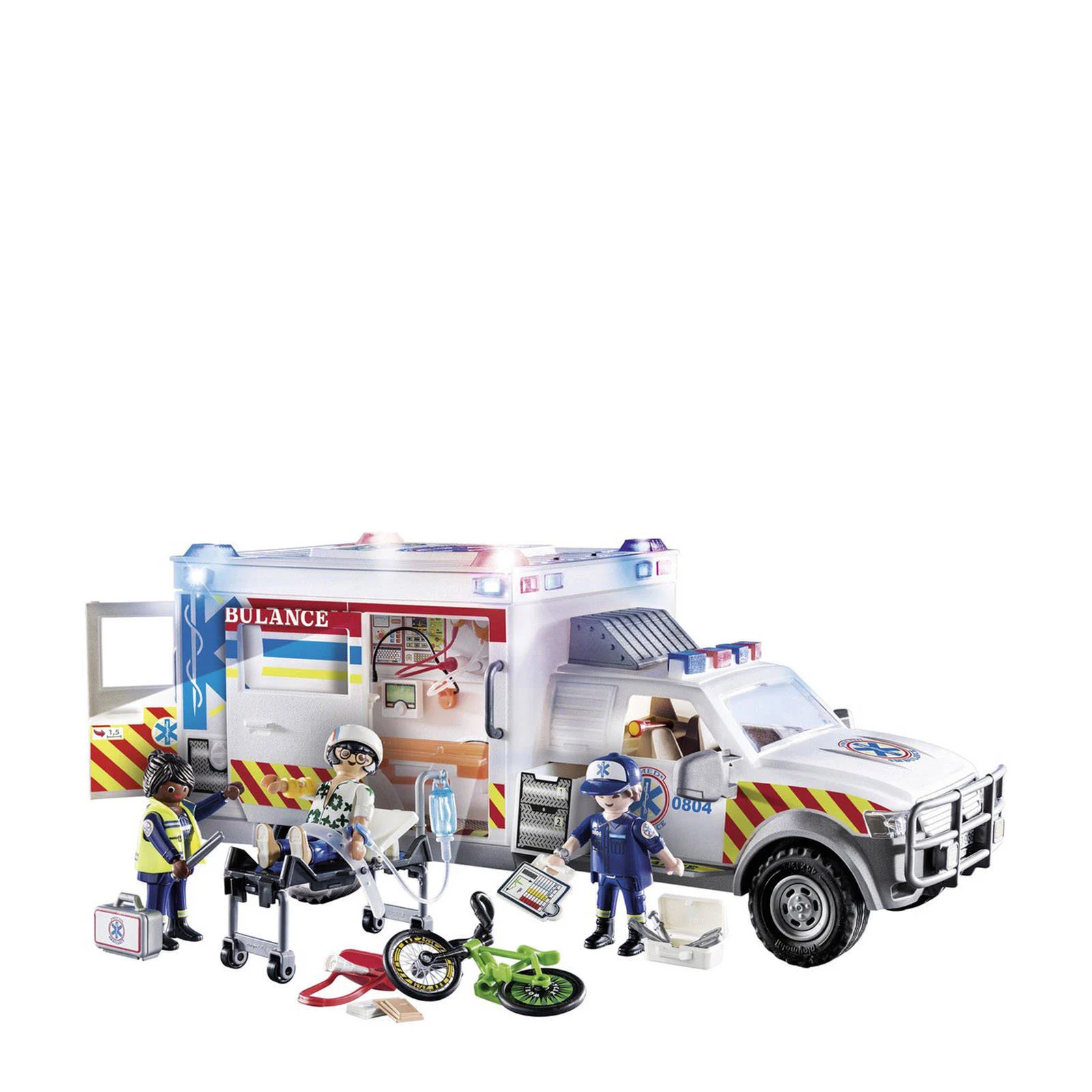 Playmobil Reddingsvoertuig: US Ambulance 70936