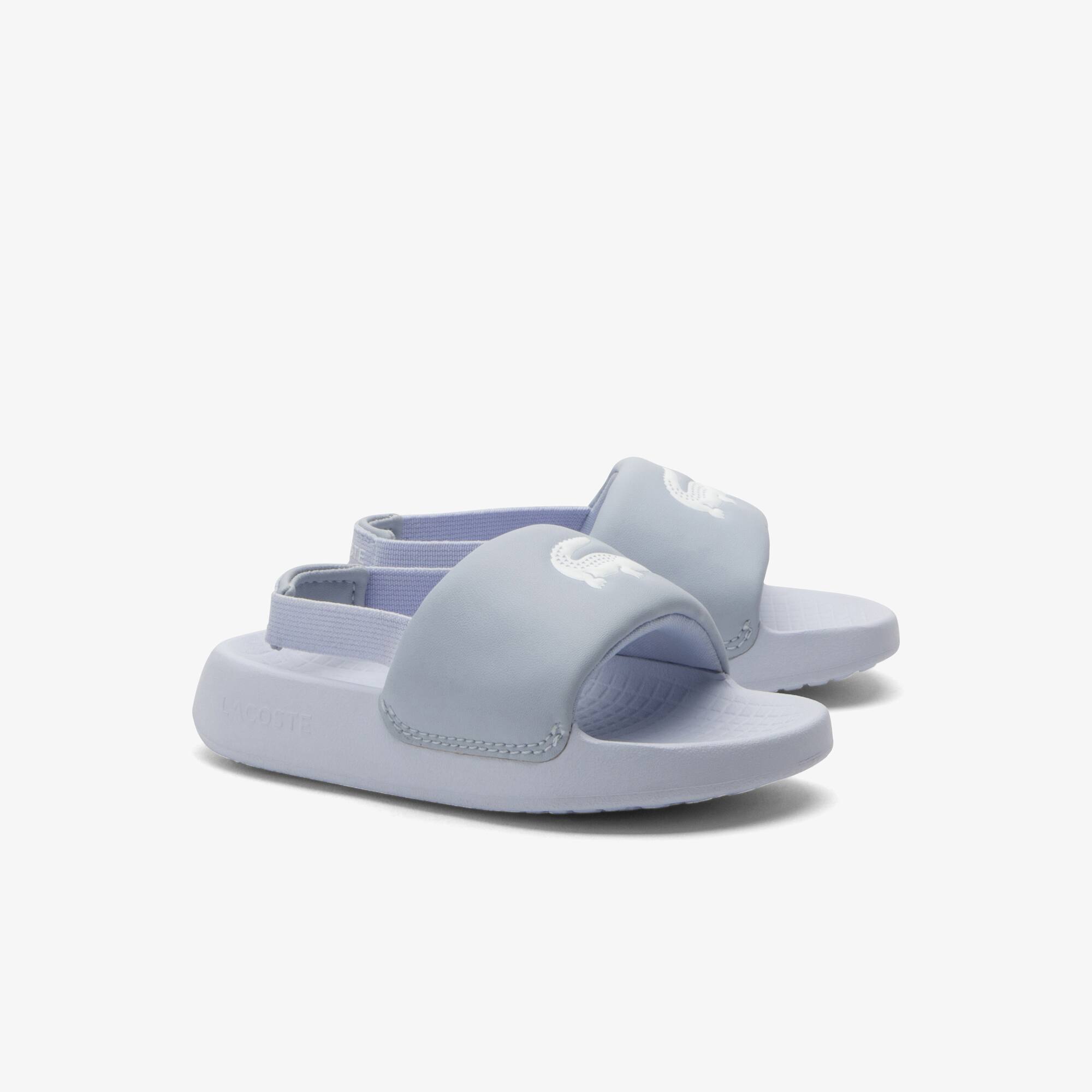 Kinder-Schlappen Serve 1.0 Schuhe - Blau - Lacoste - Kinder
