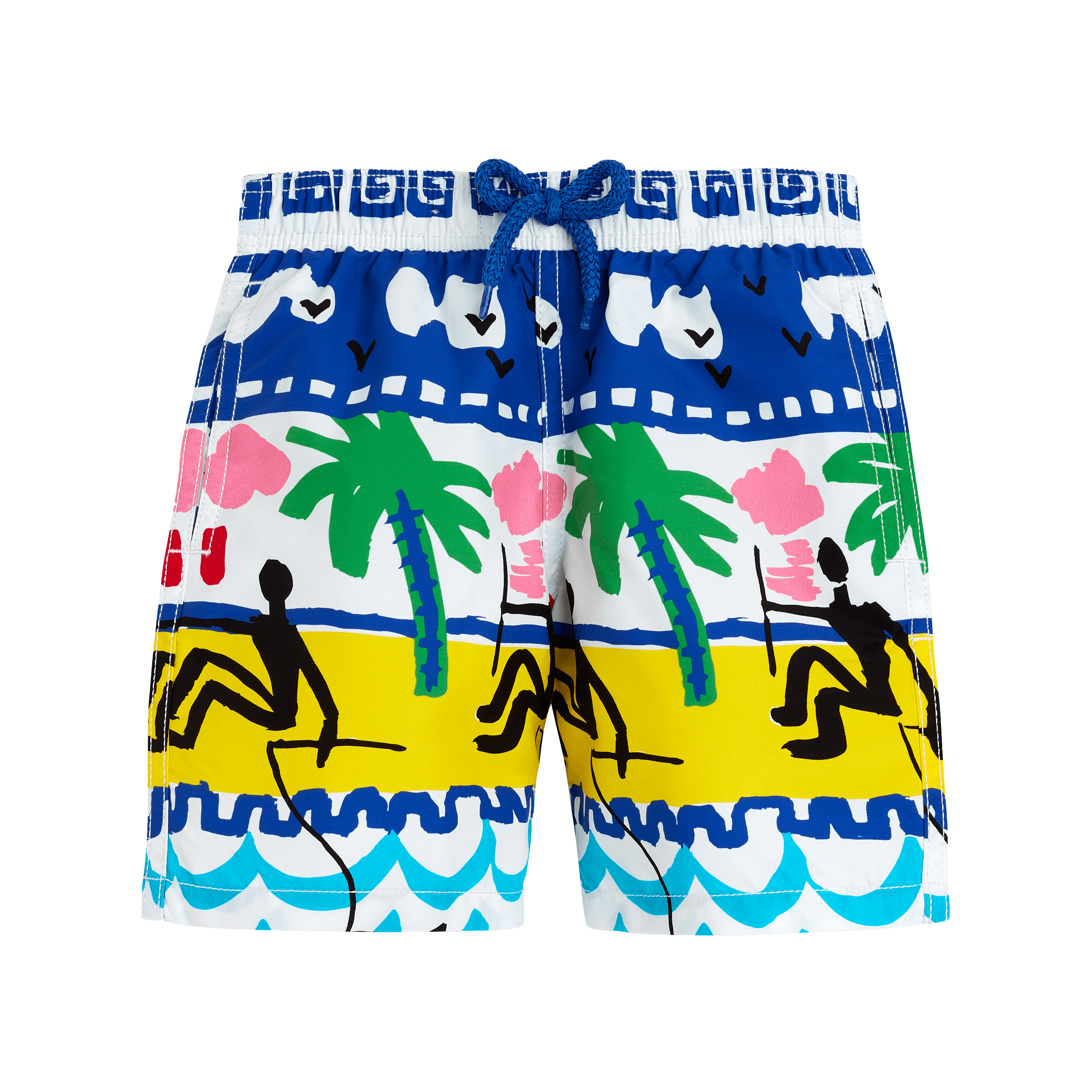 Maillot de bain garçon La Mer - Vilebrequin x JCC+ - Edition limitée | Site Vilebrequin | JIMH9B20