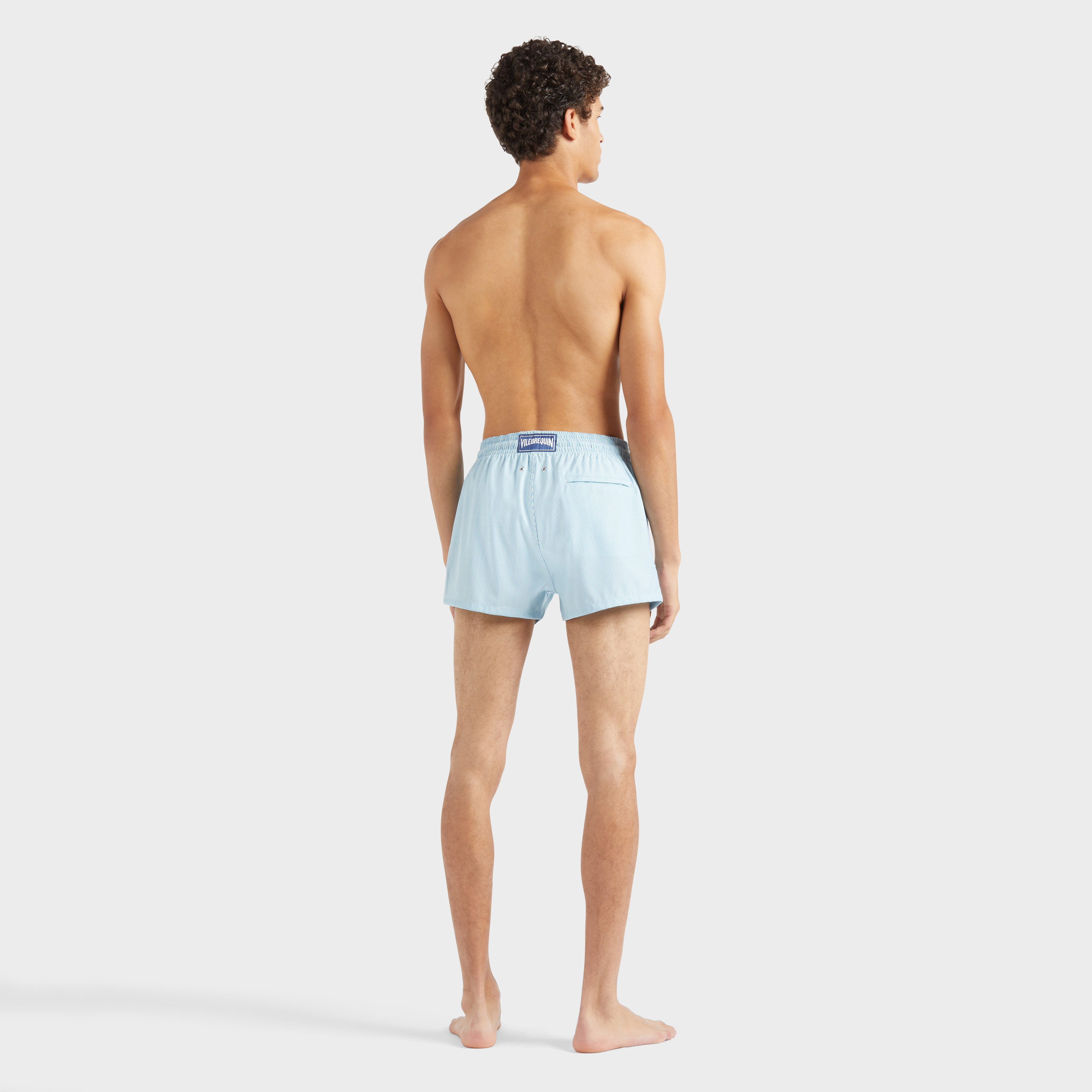 Maillot de bain en laine homme Micro Rayures Tailoring