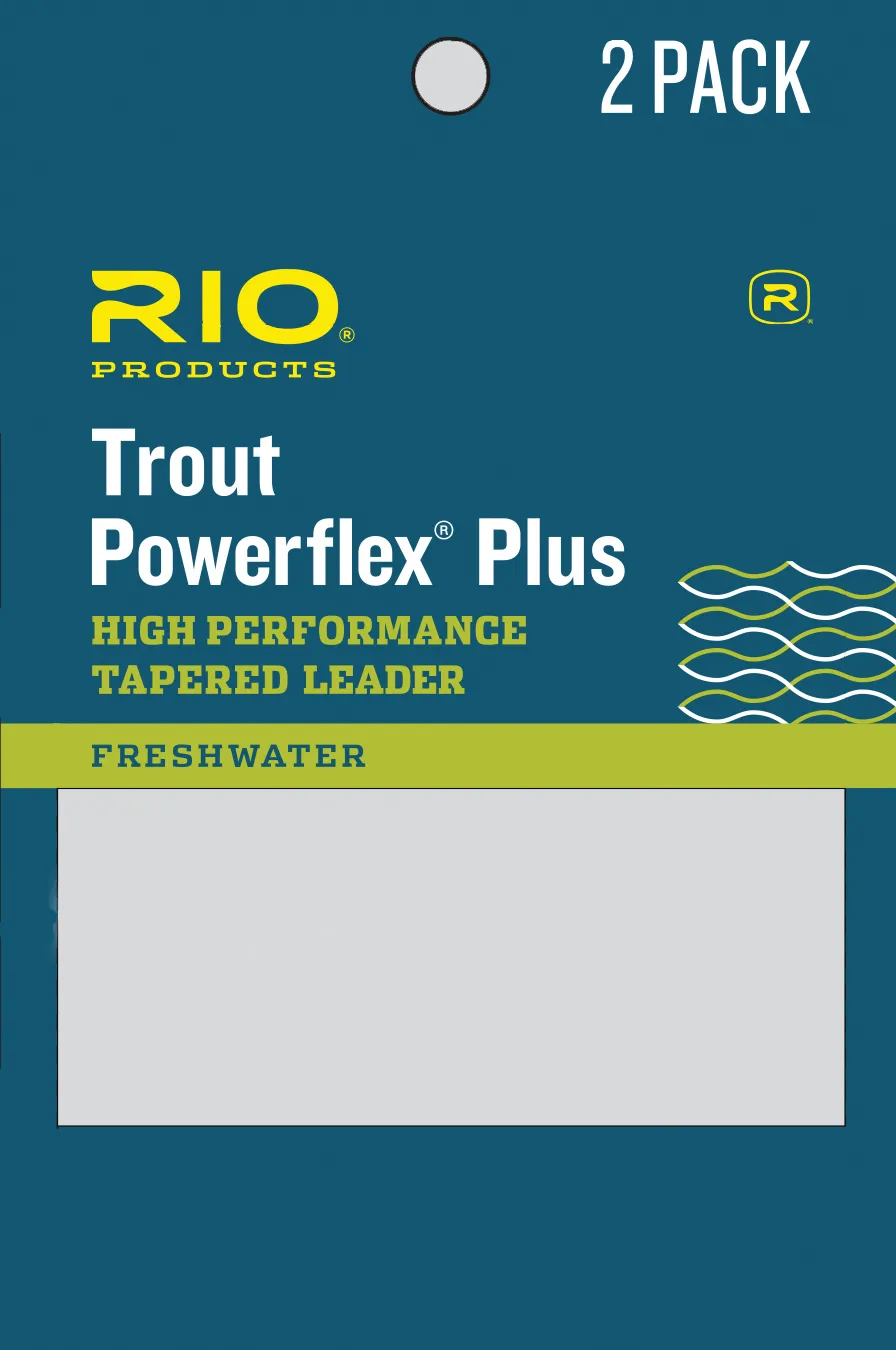 Rio Powerflex Plus Leader 12' - 2pk