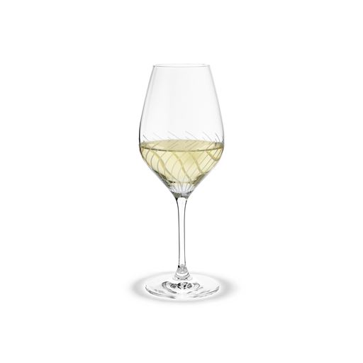 Holmegaard Cabernet Lines 2-pak Hvidvinsglas, Klar, 36 cl