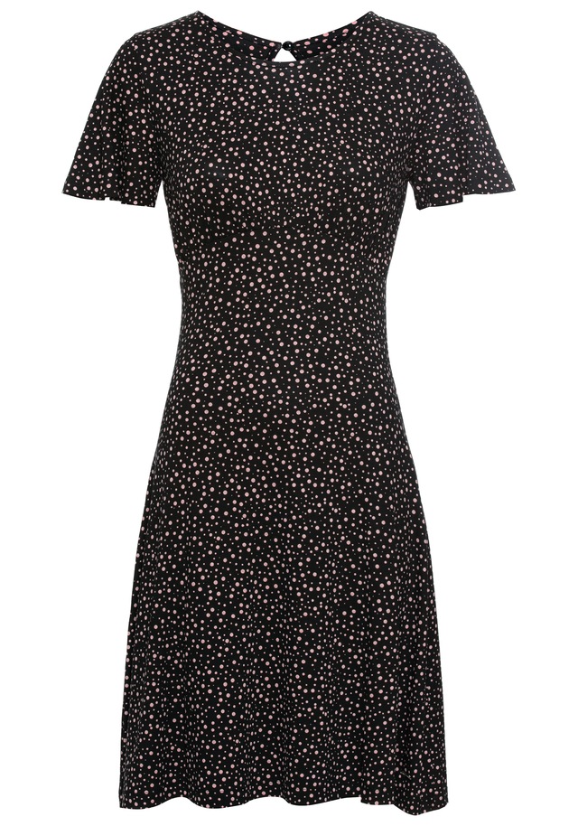 Laura Scott Sommerkleid kurzes Kleid,  femininer Look,  aus Single-Jerseystoff,  halbarm
