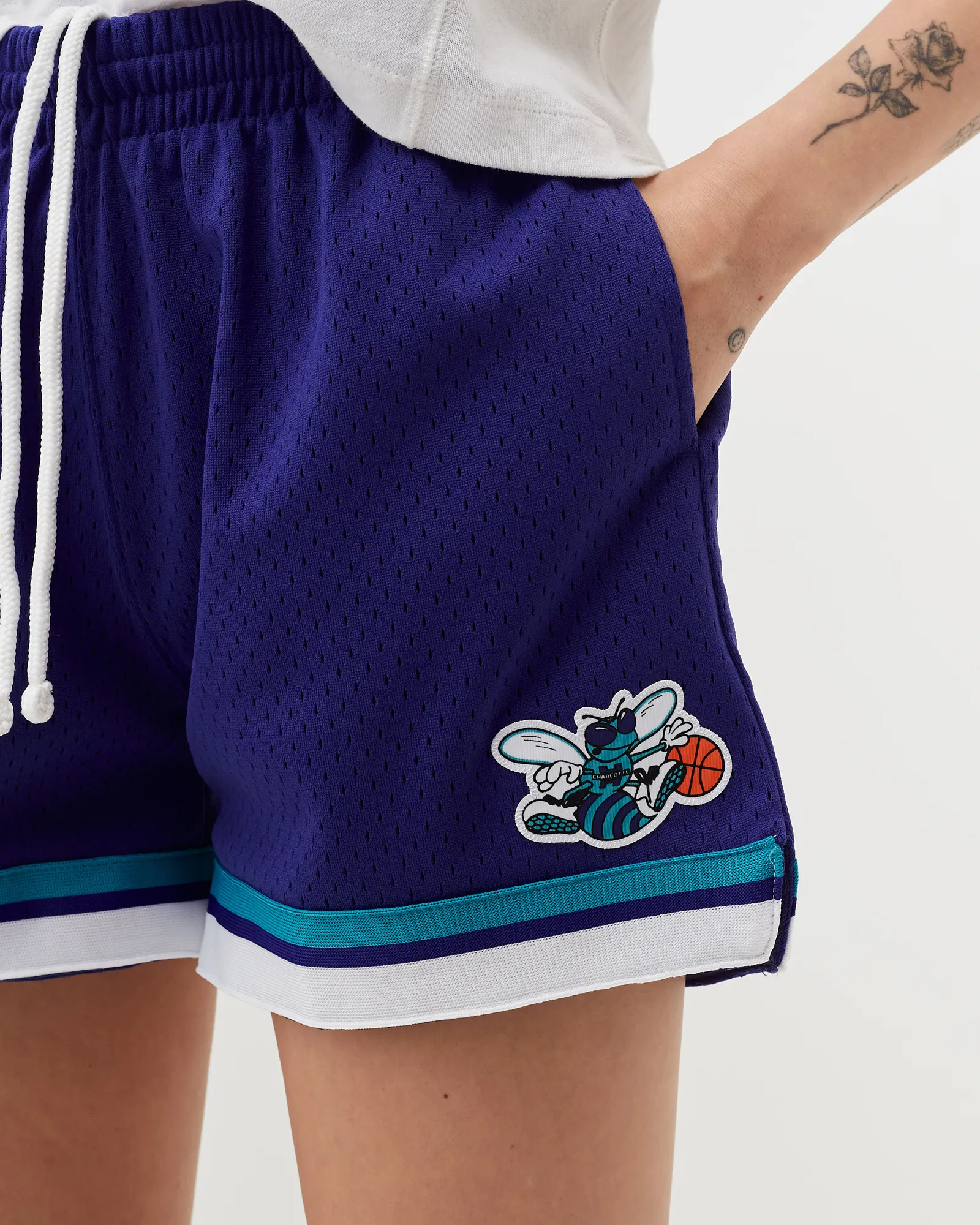 Mitchell & Ness NBA Women´s Jump Shot Shorts Charlotte Hornets