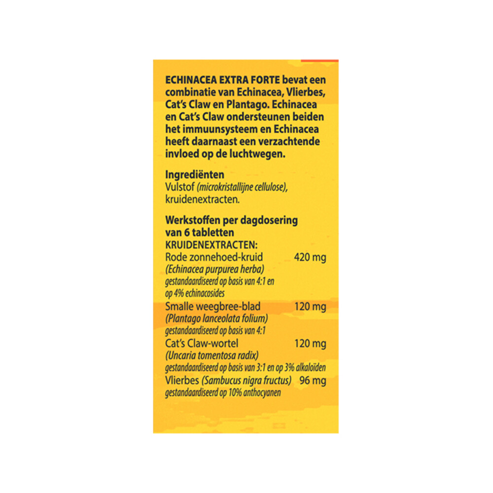 Bloem Echinacea 100 tabletten