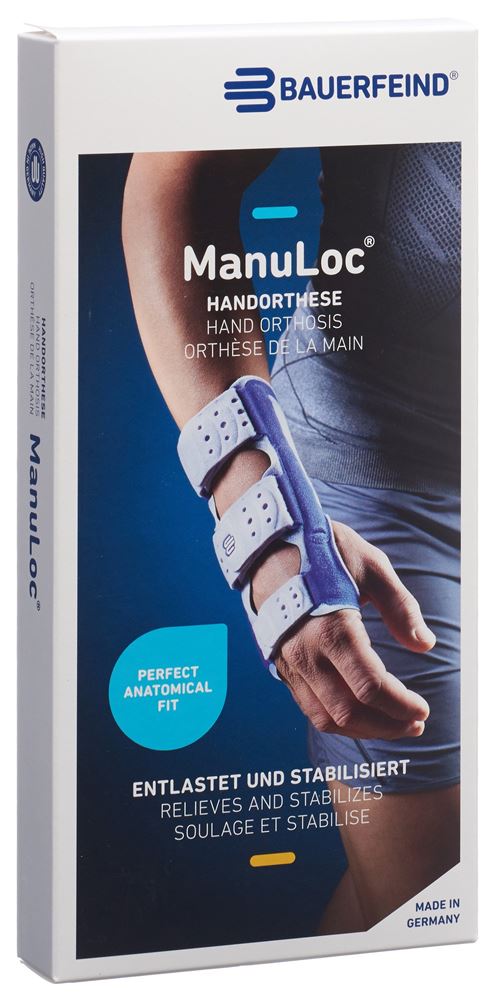 Bauerfeind ManuLoc Stabilorthese Gr3 titan 1 Stk