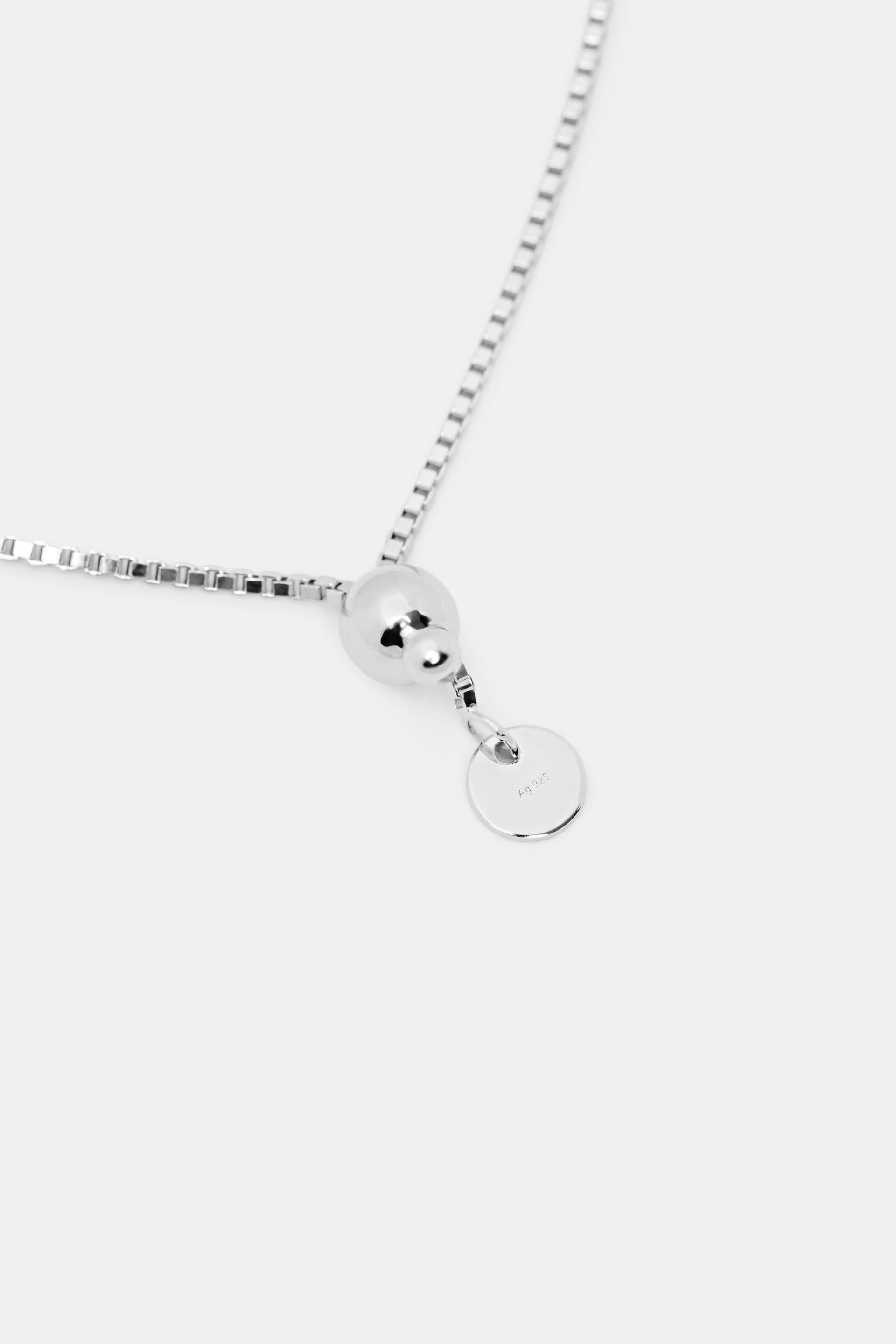 Bracelet à zircone, argent sterling