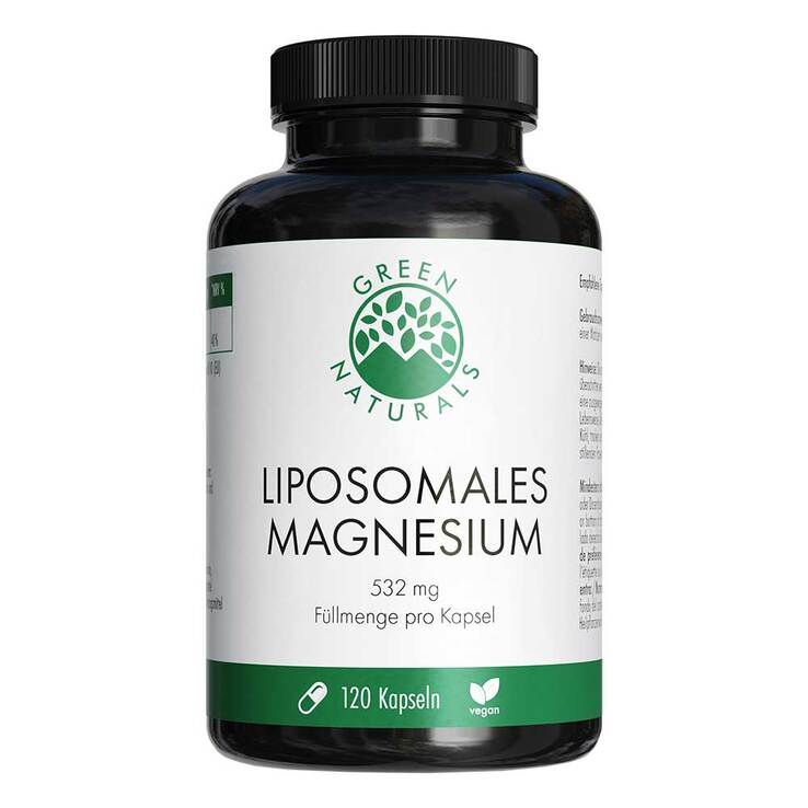 Green Naturals Magnesiumcitrat liposomal veg.Kapseln , 120 St