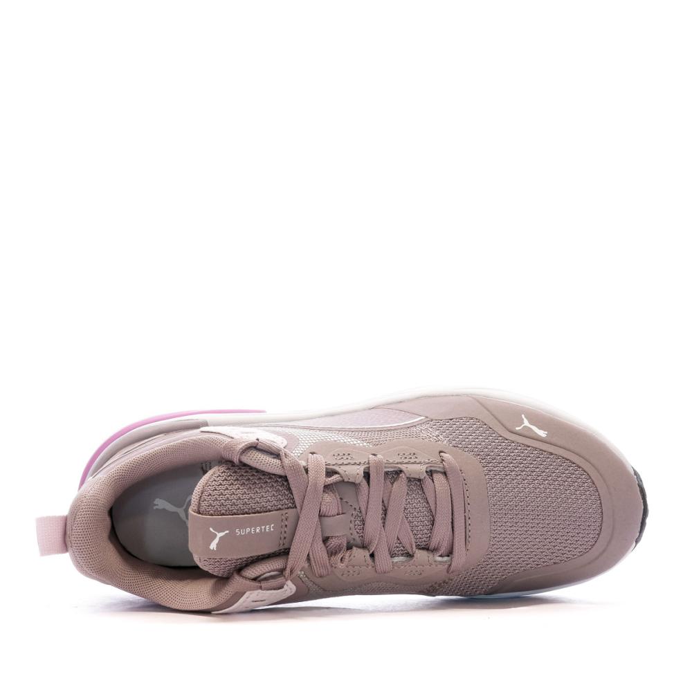 Puma Baskets Mauve Femme Puma Supertec