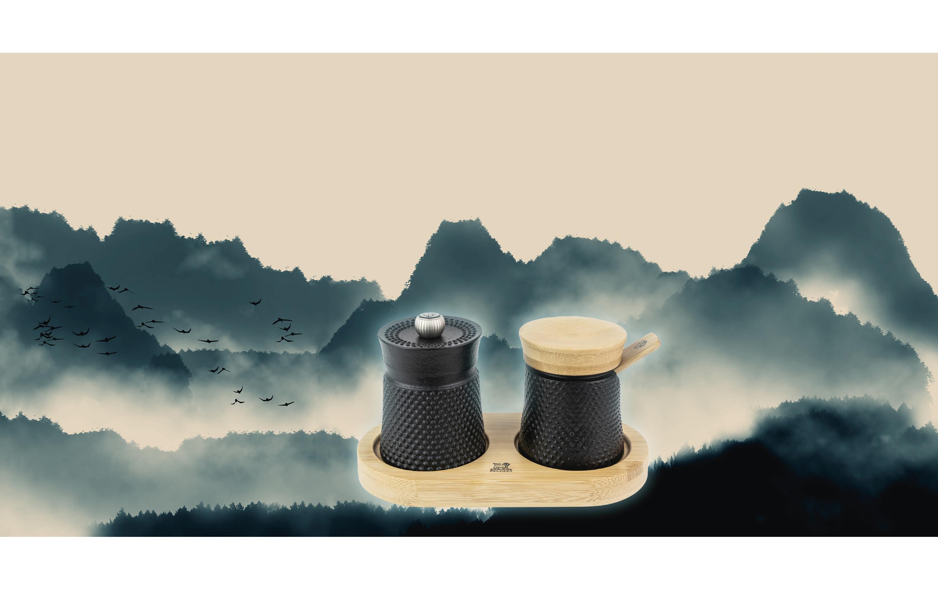 Gewürzmühle Bali Cast 1.4 cm, SchwarzPfeffermühle und Salzmühle