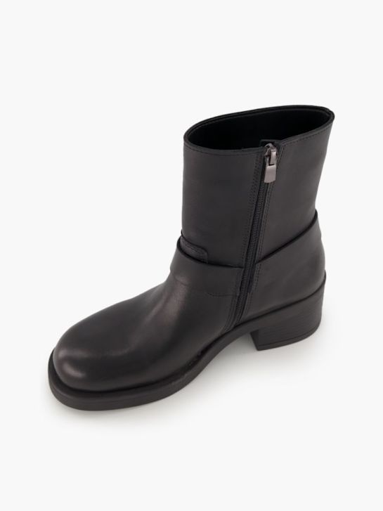 5th Avenue Cowboy- & Bikerboot Schwarz