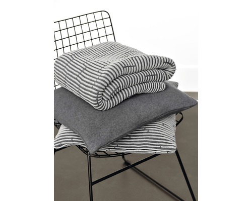Decoratief kussen Cato 50x50 cm antiekgrijs