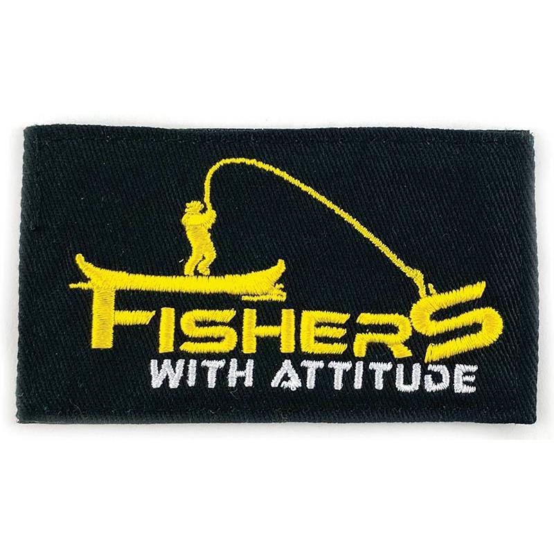Scratch Interchangeable Fishxplorer Pour Casquette / Bonnet Urbain Fisher With Attitude - Noir