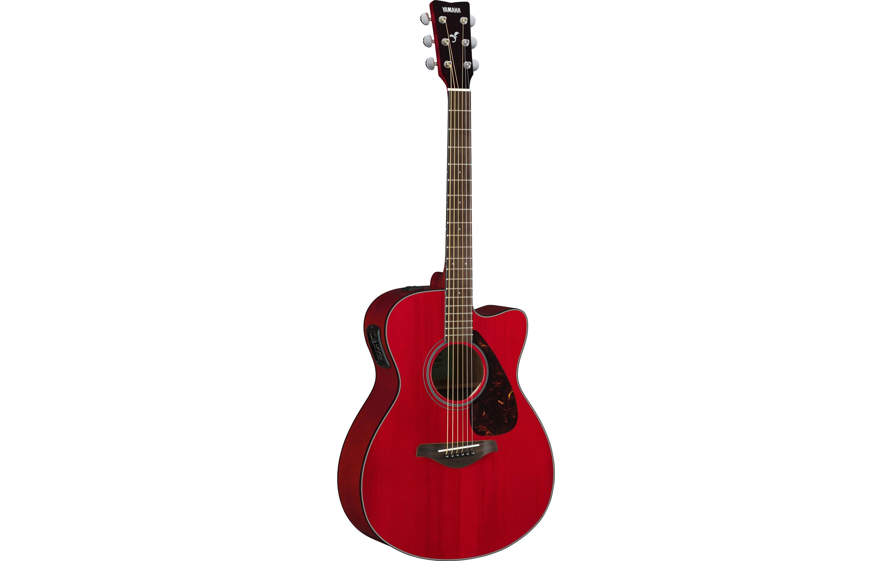 Westerngitarre FSX800C – Ruby Red<br>Elektroakustische Westerngitarre mit Cutaway