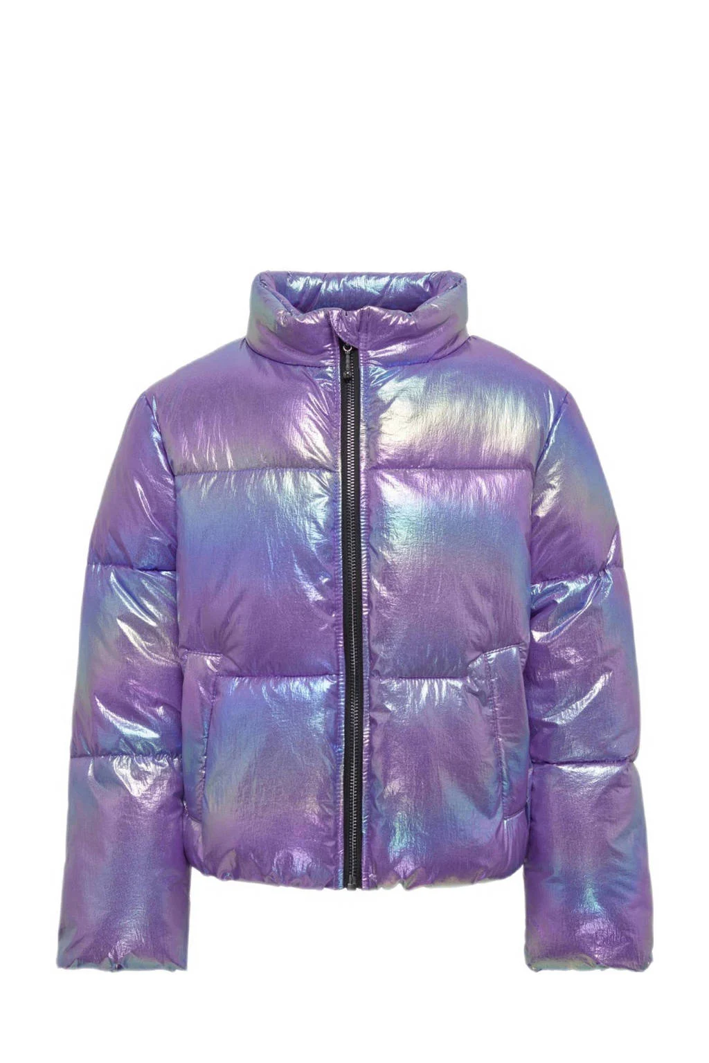 ONLY gewatteerde winterjas KOGCELINE paars metallic