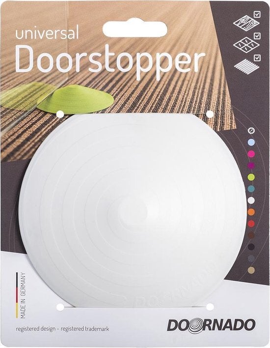 Doornado deurstop wit D 11,8 cm