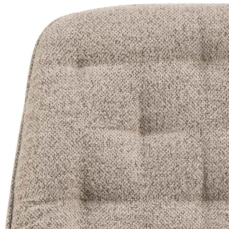 Bureaustoel Beige Stof - Zithoogte 57cm - Alleri