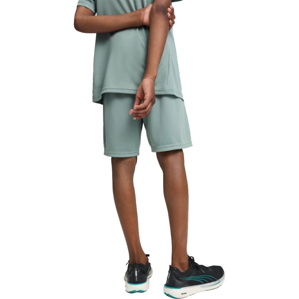 Puma Active Sports Graphic Poly Shorts Kinder green moon