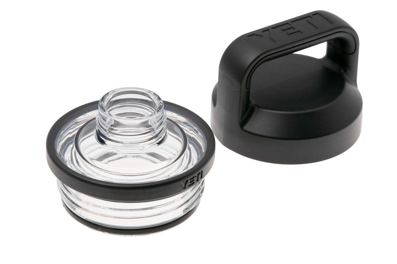 Yeti Rambler Bottle 36oz Chug Cap, Charcoal Grey, thermosfles met drinkdop, 1L