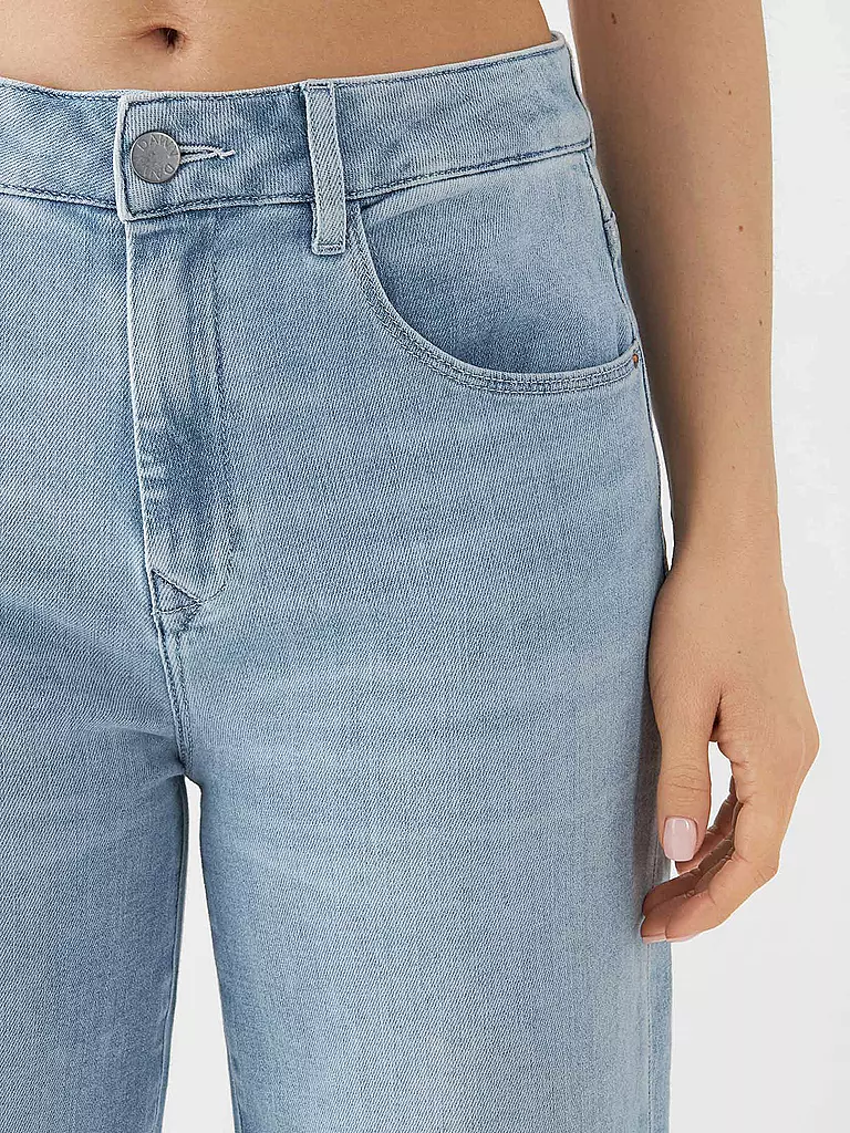 DAWN DENIM Jeans Wide FIt DEW hellblau